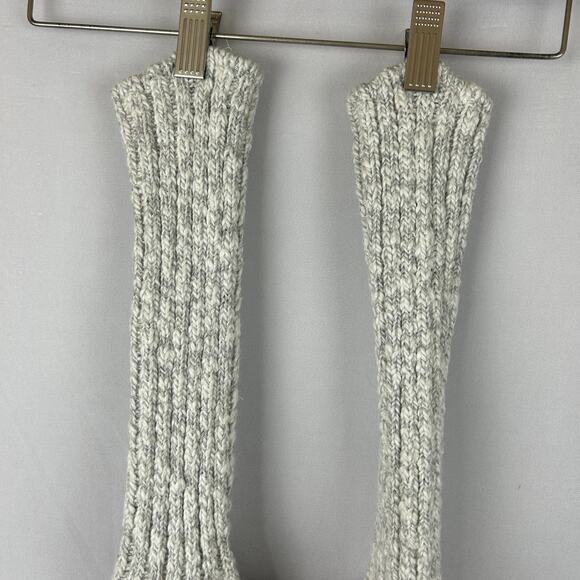 Acorn Men's Original Sock Gray Ragg Wool Cloud Cushion Slippers Size 12-13 - Picture 2 of 8